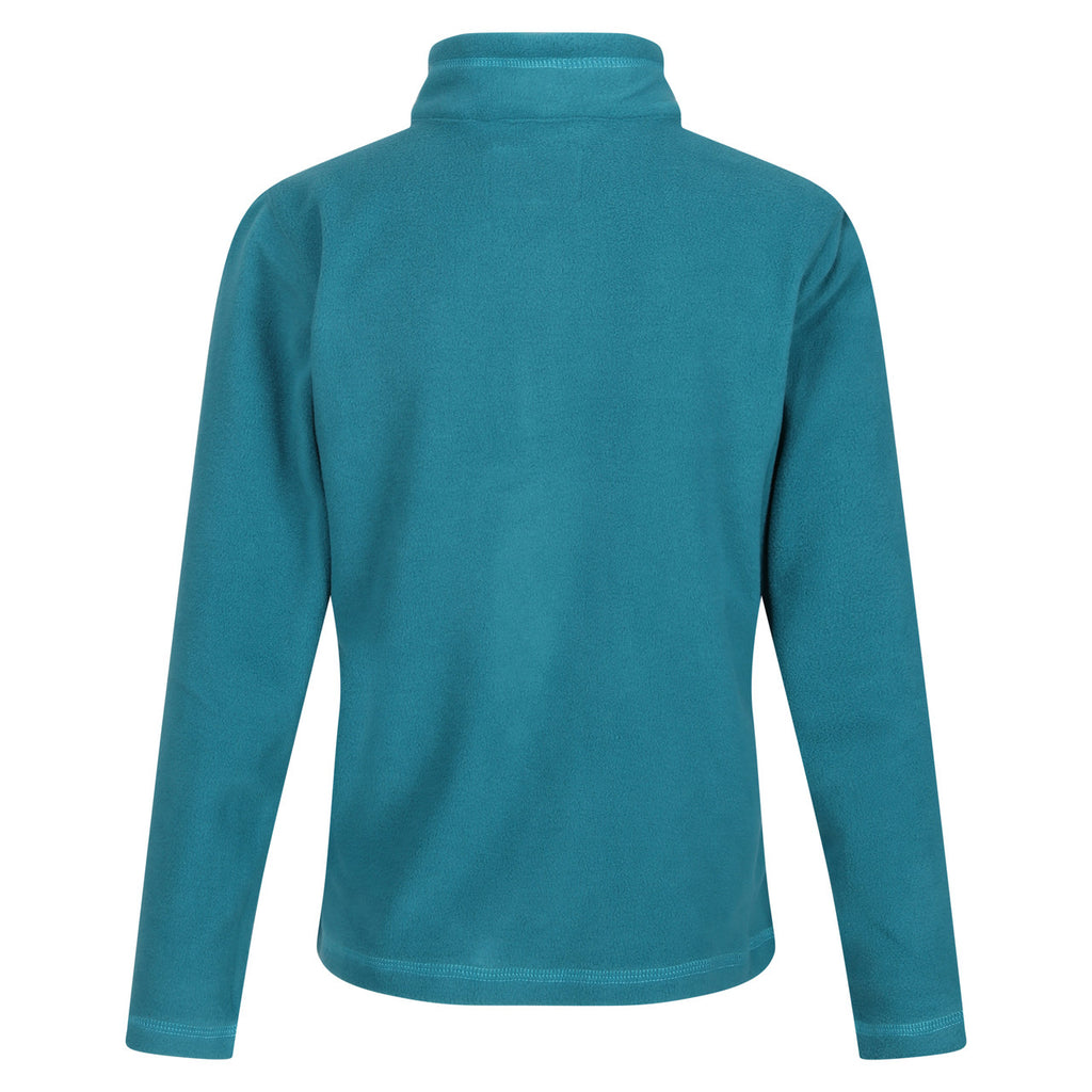 Regatta Kid's Hotshot Lightweight Half Zip Fleece Pagoda Blue