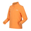 Regatta Kid's Hotshot Lightweight Half Zip Fleece Apricot Crush