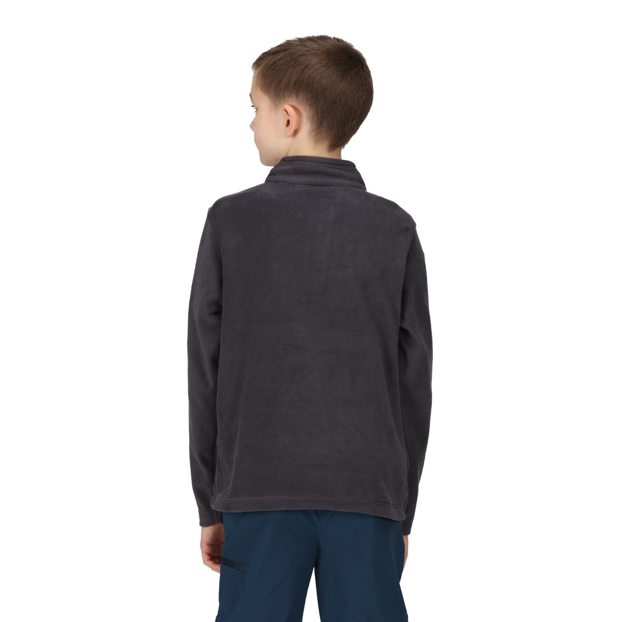 Regatta Kid's Hotshot Lightweight Half Zip Fleece India Grey