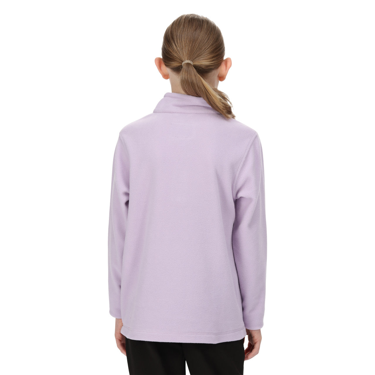 Regatta Kid's Hotshot Lightweight Half Zip Fleece Pastel Lilac