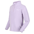 Regatta Kid's Hotshot Lightweight Half Zip Fleece Pastel Lilac