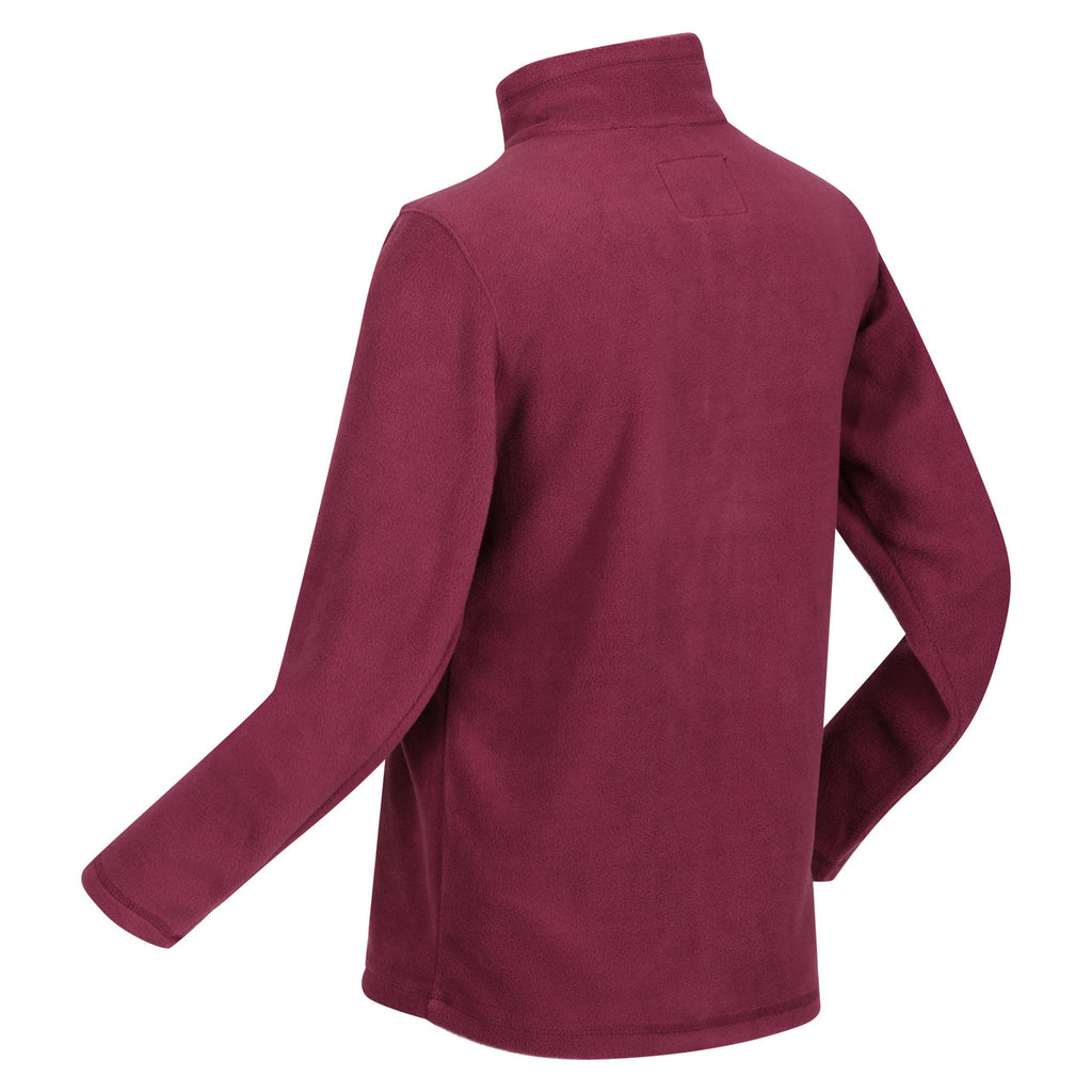 Regatta Kid's Hotshot Lightweight Half Zip Fleece Amaranth Haze