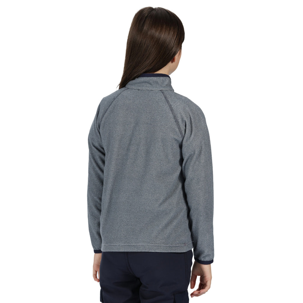 Regatta Kids Navy Loco Half Zip Fleece