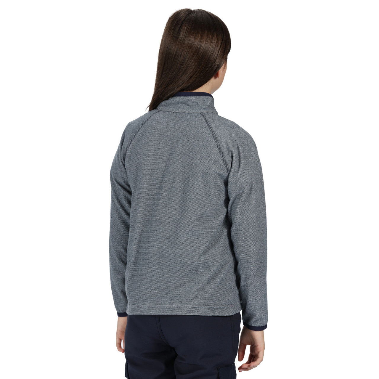 Regatta Kids Navy Loco Half Zip Fleece