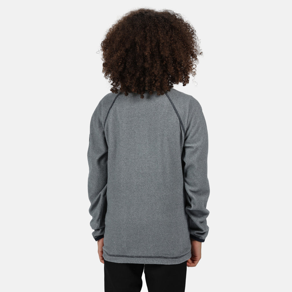Regatta Kids Navy Loco Half Zip Fleece