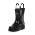 Regatta Minnow Kids Boys Girls Waterproof Wellington Boots Black