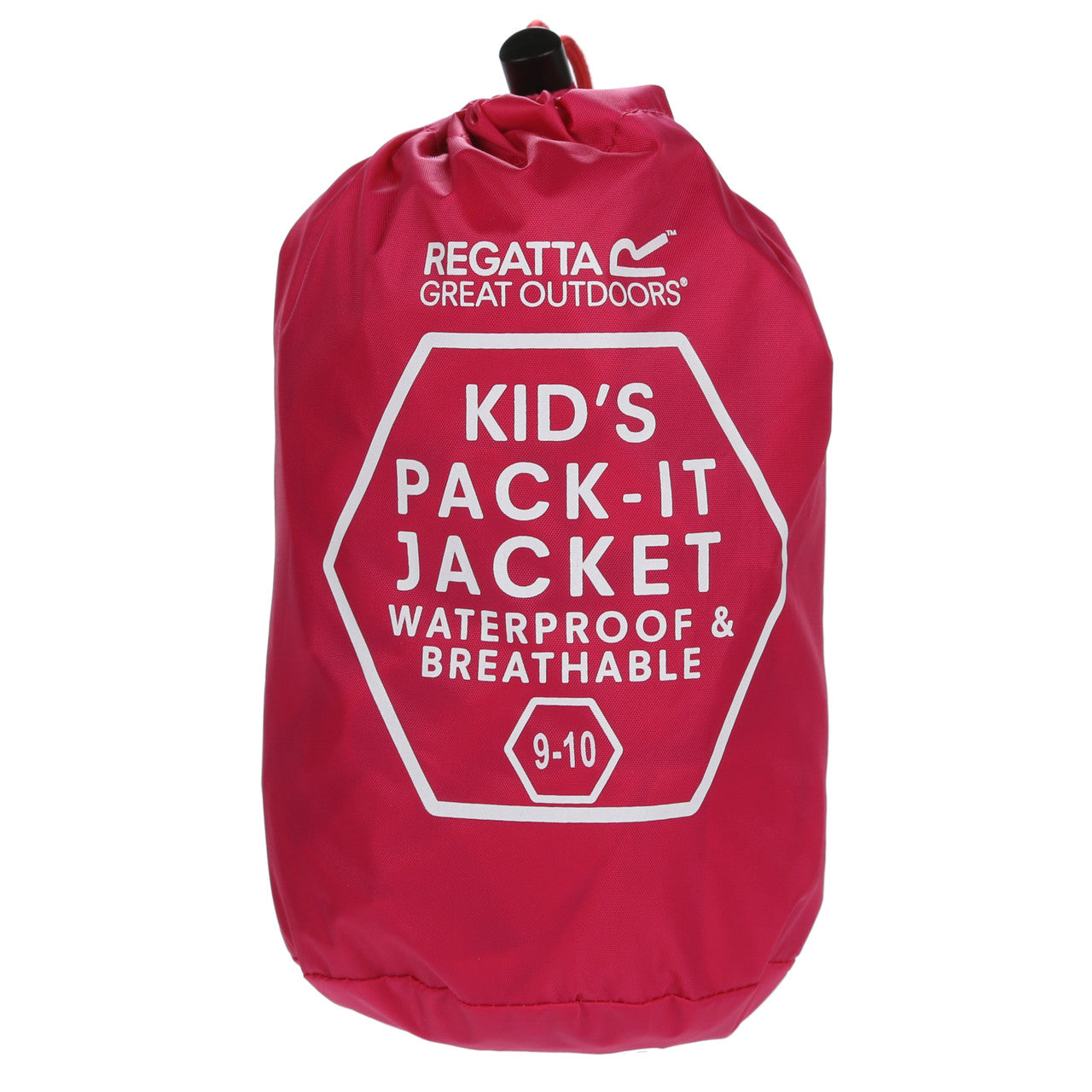 Regatta Kids' Waterproof Pack It Jacket III Cabaret