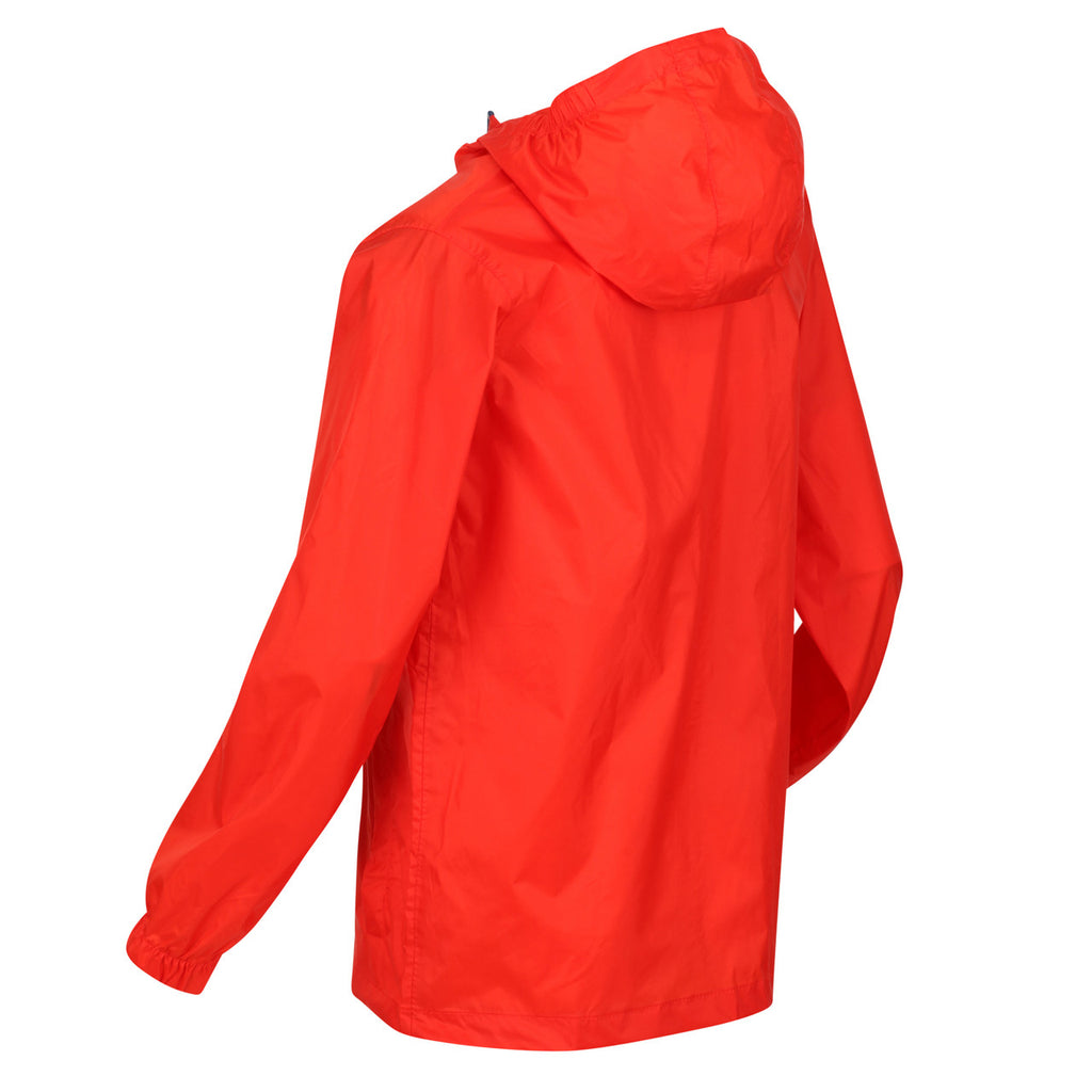 Regatta Kids' Waterproof Pack It Jacket III Fiery Red