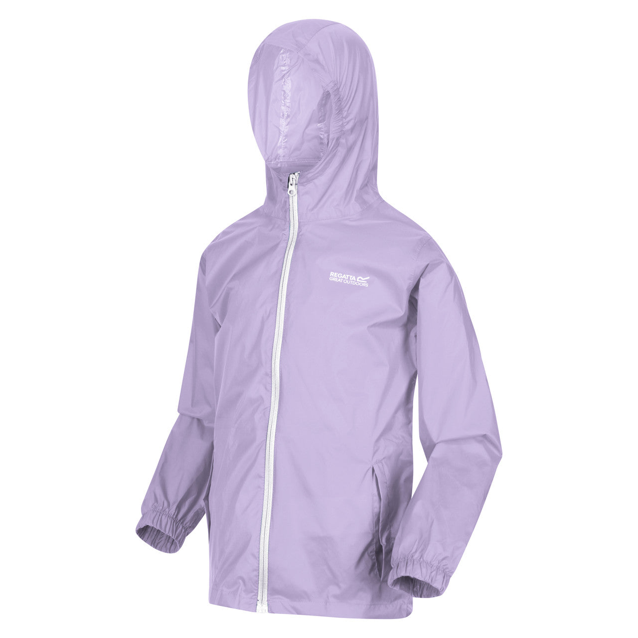 Regatta Kids' Waterproof Pack It Jacket III Pastel Lilac