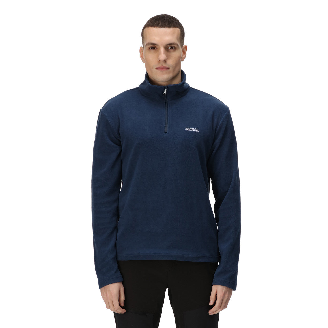 Regatta Men's Thompson Lightweight Half Zip Fleece Admiral Blue