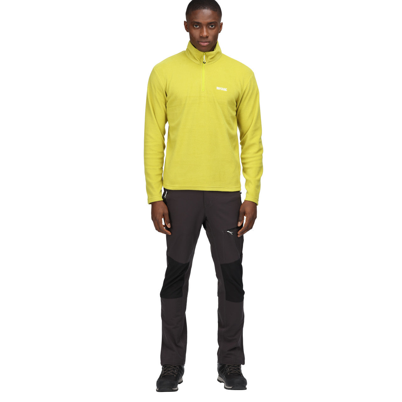 Regatta Men's Thompson Lightweight Half Zip Fleece Dark Tang