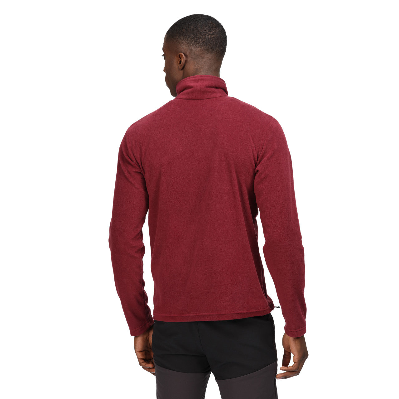 Regatta Men's Thompson Lightweight Half Zip Fleece Spiced Mulberry