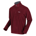 Regatta Men's Thompson Lightweight Half Zip Fleece Spiced Mulberry