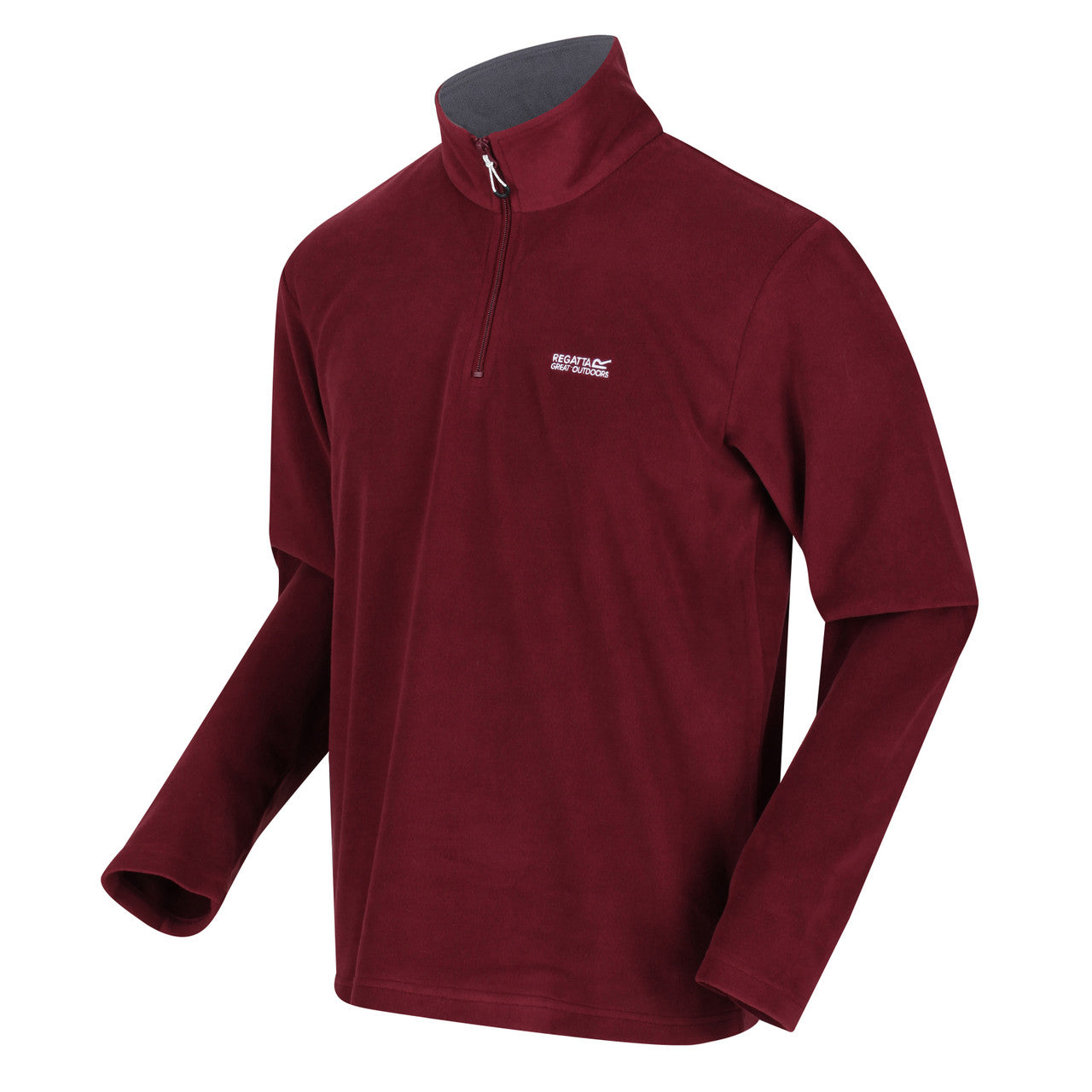 Regatta Men's Thompson Lightweight Half Zip Fleece Spiced Mulberry