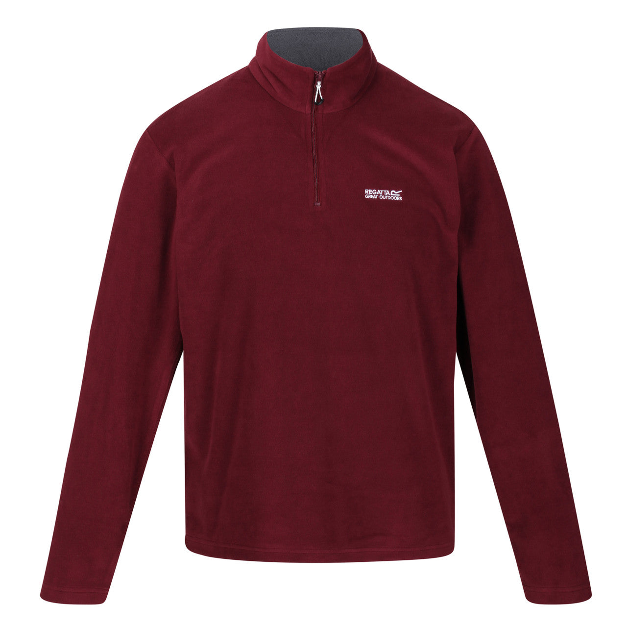 Regatta Men's Thompson Lightweight Half Zip Fleece Spiced Mulberry