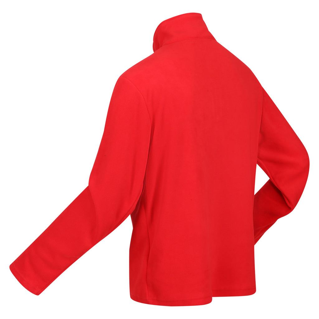 Regatta Men's Thompson Lightweight Half Zip Fleece Chinese Red