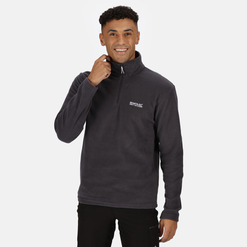 Regatta Men's Thompson Lightweight Half Zip Fleece Iron
