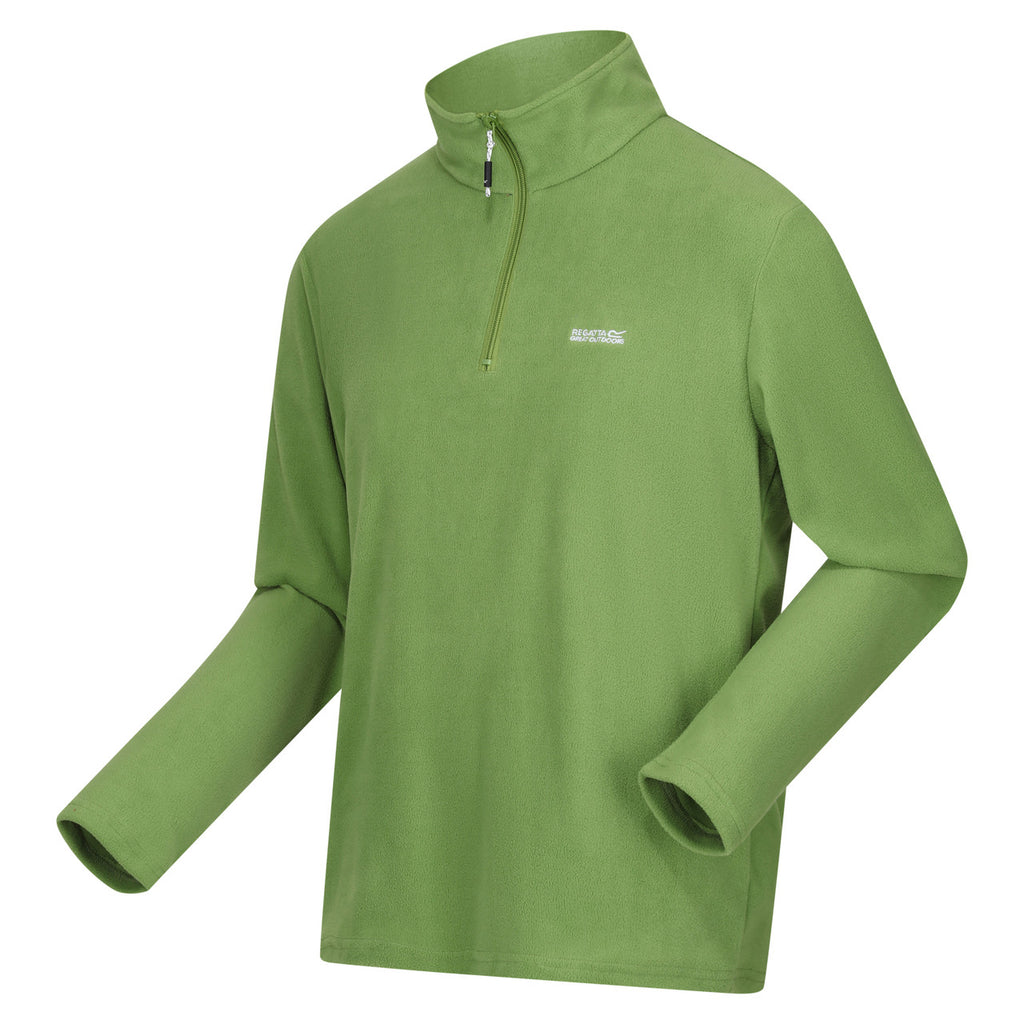 Regatta Men's Thompson Lightweight Half Zip Fleece Piquant Green