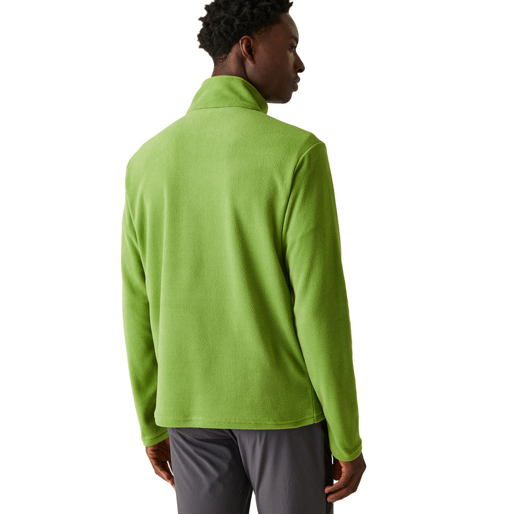Regatta Men's Thompson Lightweight Half Zip Fleece Piquant Green