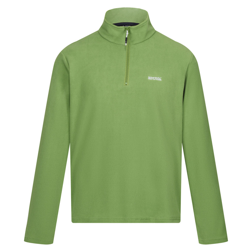 Regatta Men's Thompson Lightweight Half Zip Fleece Piquant Green