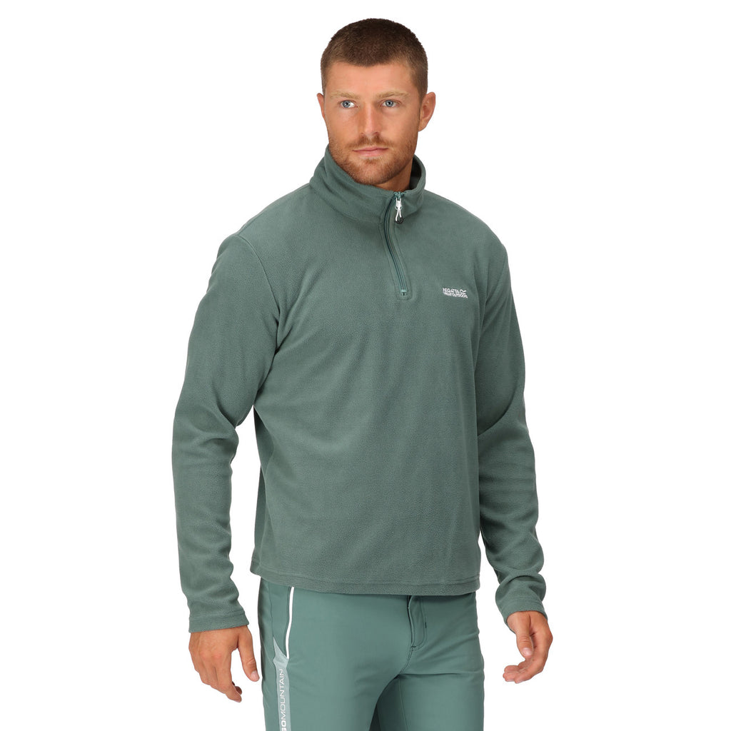 Regatta Men's Thompson Lightweight Half Zip Fleece Sea Pine