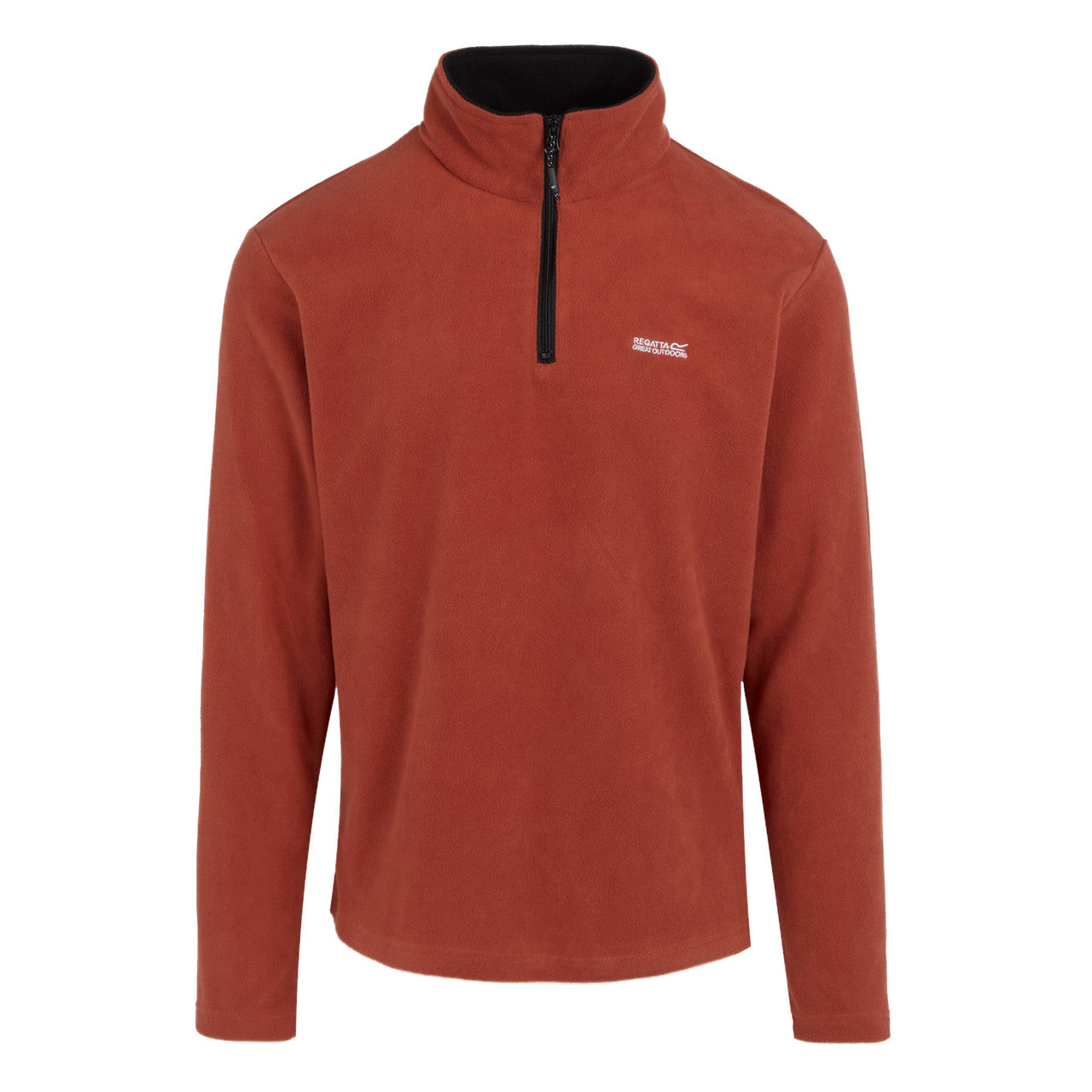 Regatta Men's Thompson Lightweight Half Zip Fleece Red Ochre