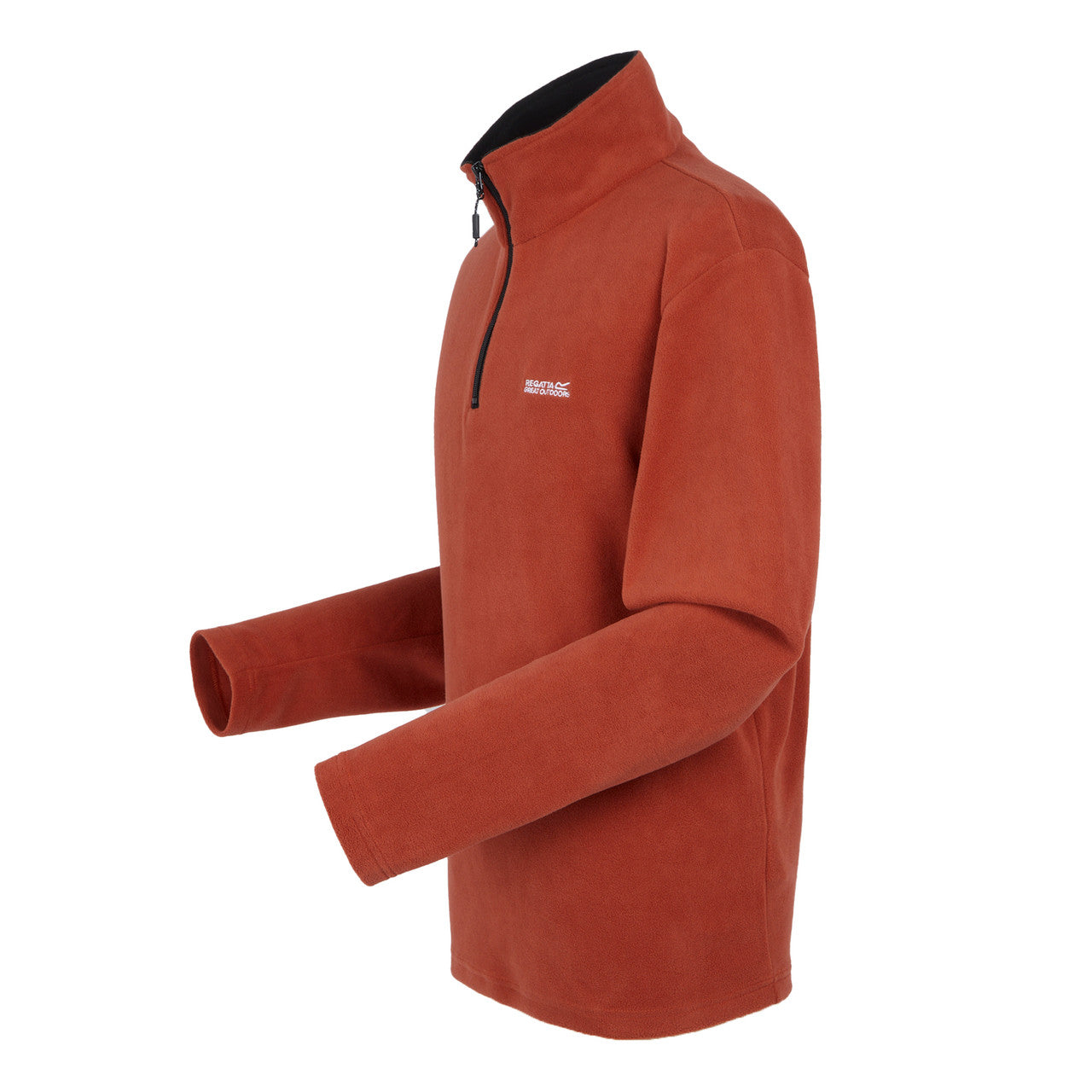Regatta Men's Thompson Lightweight Half Zip Fleece Red Ochre