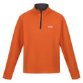 Regatta Men's Thompson Lightweight Half Zip Fleece Burnt Copper