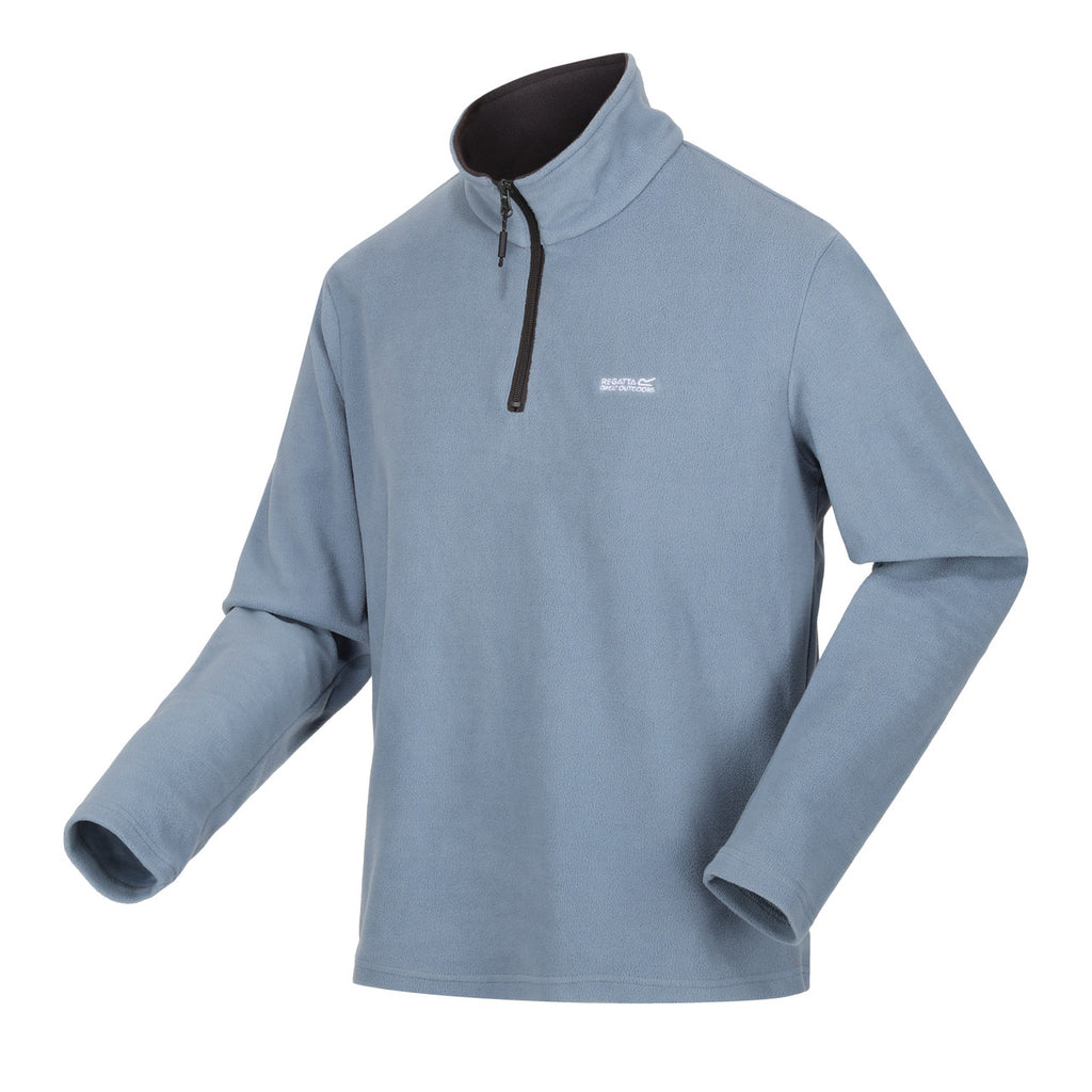 Regatta Men's Thompson Lightweight Half Zip Fleece Grey Mirage