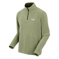 Regatta Men's Thompson Lightweight Half Zip Fleece Oil Green