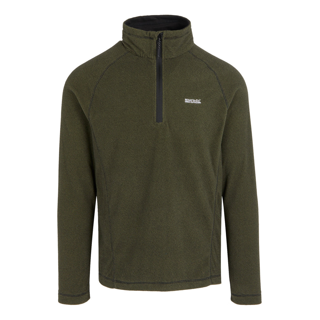 Regatta Men's Montes Lightweight Half Zip Fleece Nephrite Green