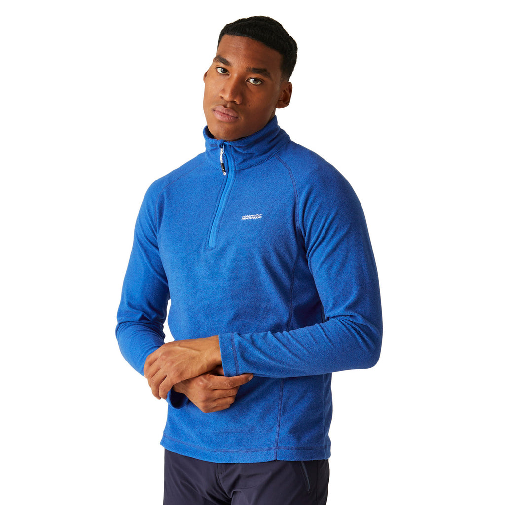 Regatta Men's Montes Lightweight Half Zip Fleece Oxford Blue