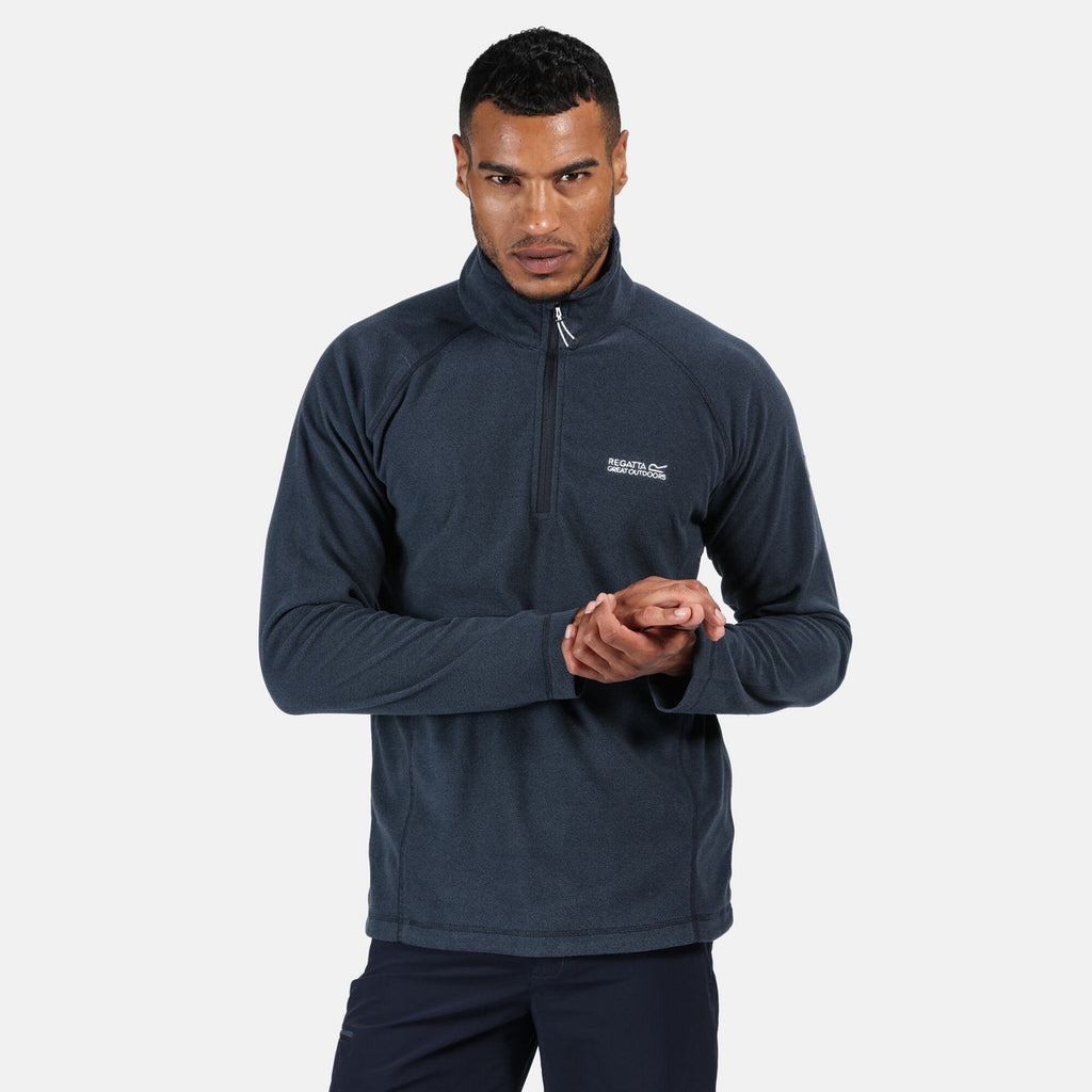 Regatta Men's Montes Lightweight Half Zip Fleece Dark Denim