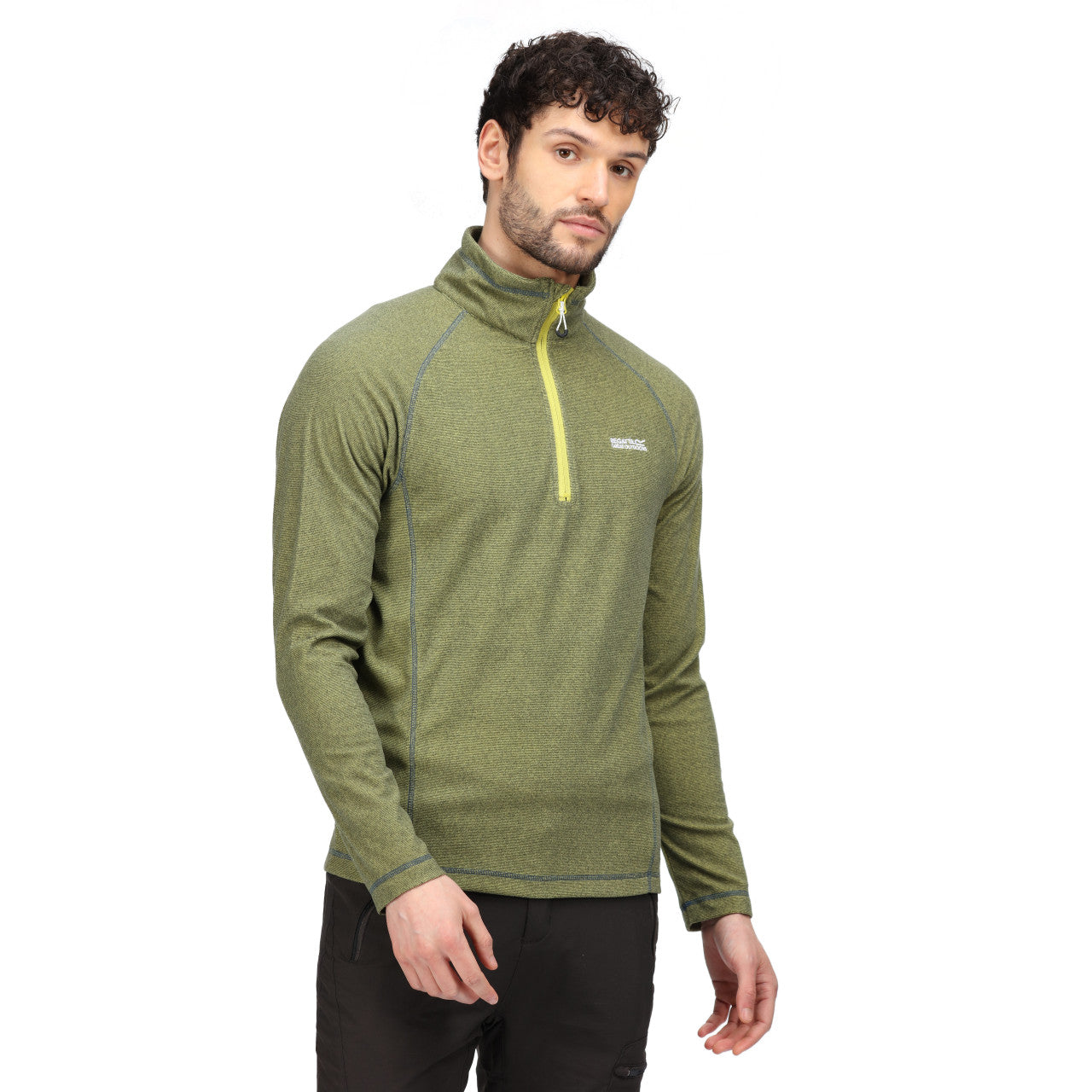 Regatta Men's Montes Lightweight Half Zip Fleece Dark Tang
