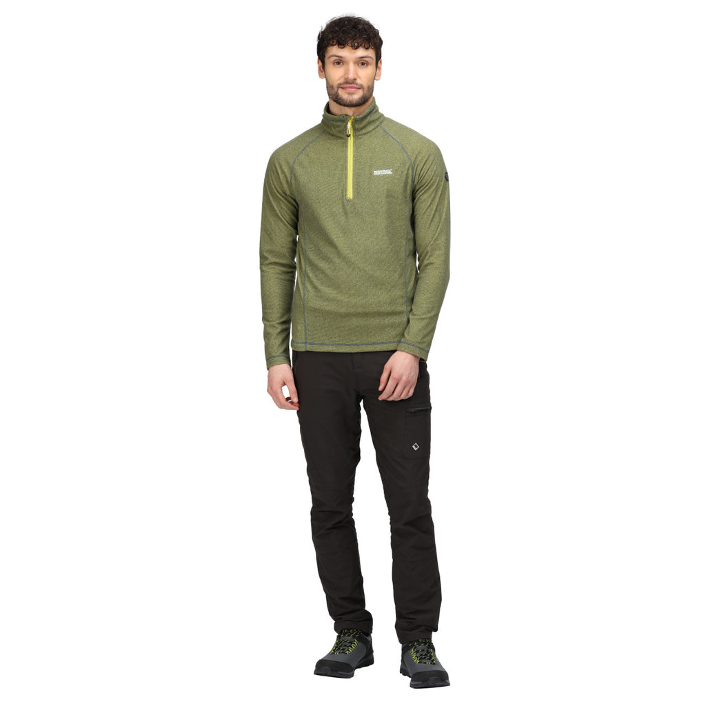 Regatta Men's Montes Lightweight Half Zip Fleece Dark Tang