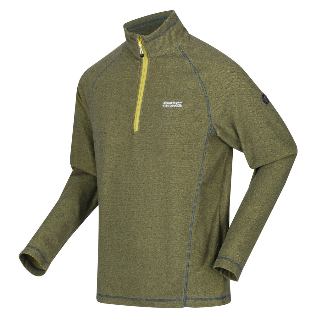 Regatta Men's Montes Lightweight Half Zip Fleece Dark Tang
