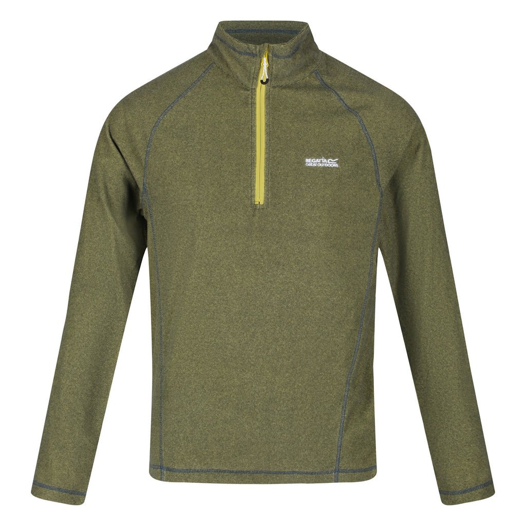 Regatta Men's Montes Lightweight Half Zip Fleece Dark Tang