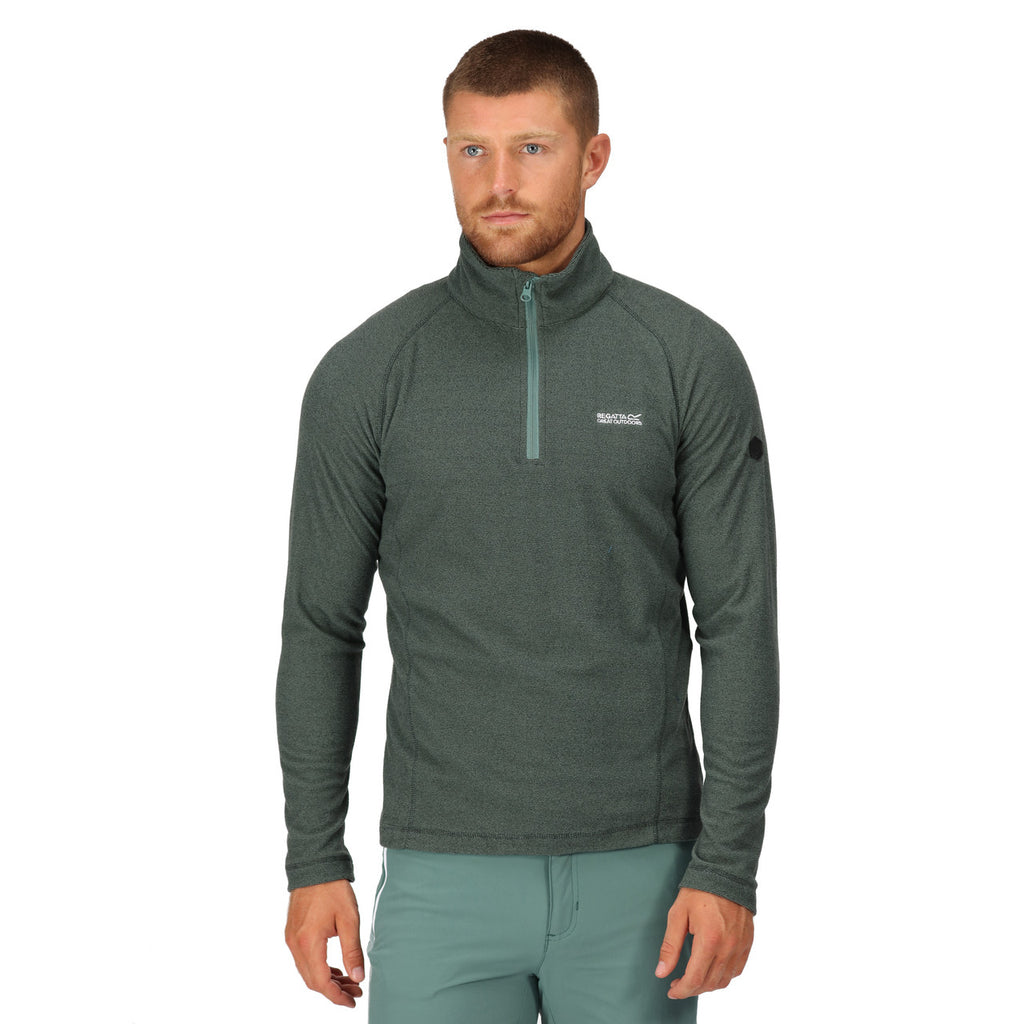 Regatta Men's Montes Lightweight Half Zip Fleece Sea Pink/Black