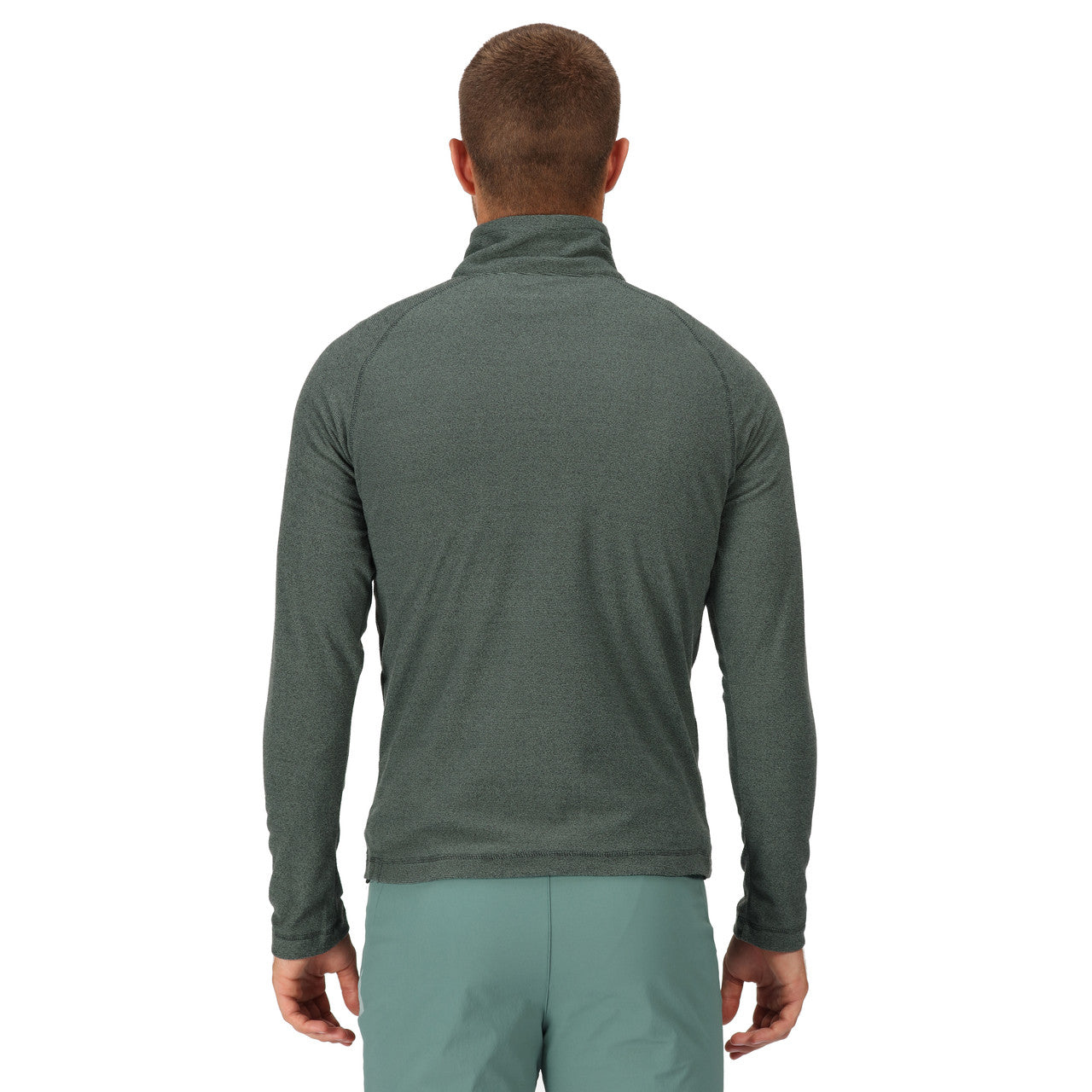 Regatta Men's Montes Lightweight Half Zip Fleece Sea Pink/Black