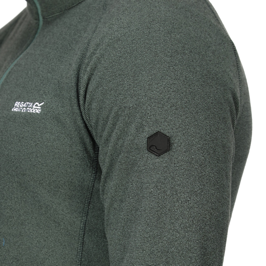 Regatta Men's Montes Lightweight Half Zip Fleece Sea Pink/Black