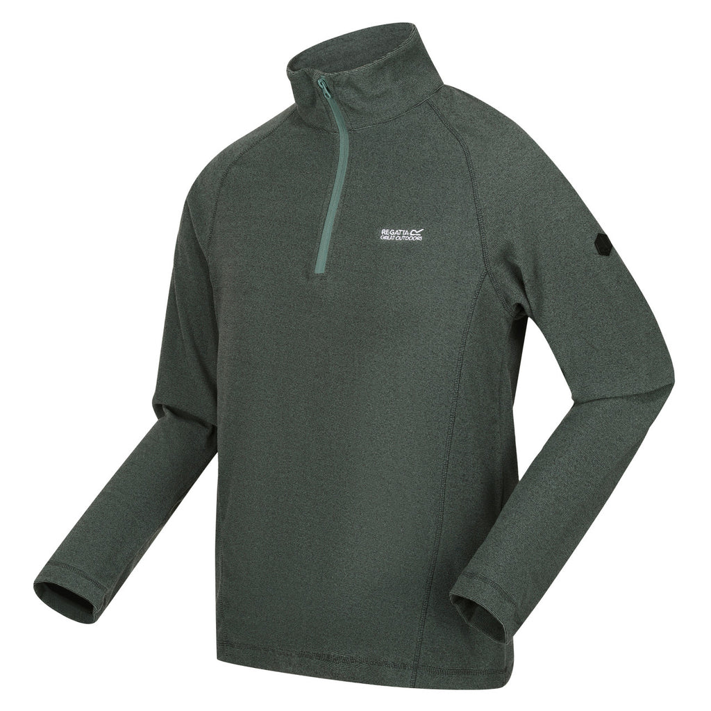 Regatta Men's Montes Lightweight Half Zip Fleece Sea Pink/Black