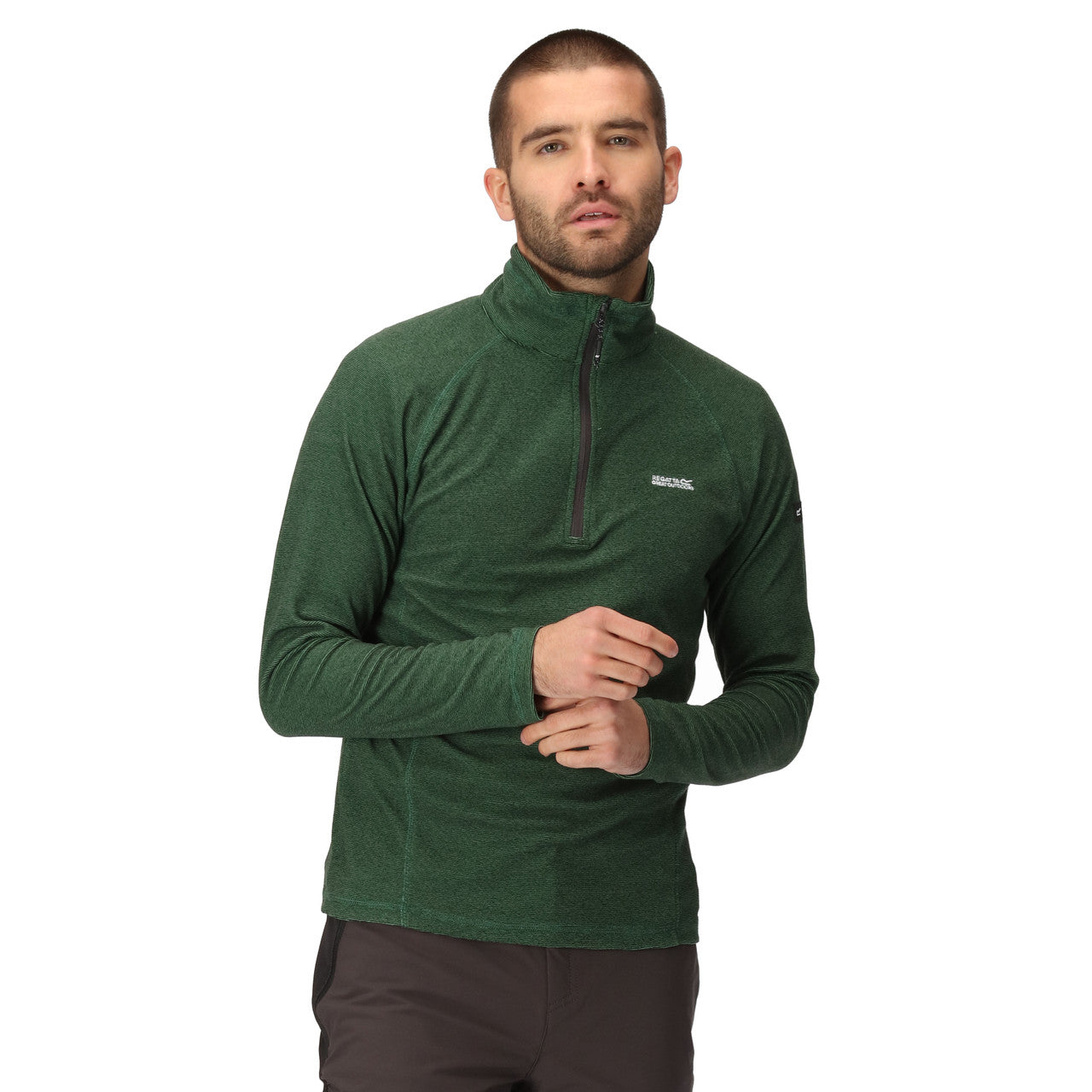 Regatta Men's Montes Lightweight Half Zip Fleece Eden