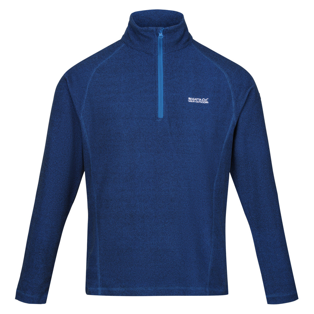 Regatta Men's Montes Lightweight Half Zip Fleece Snorkel Blue/Black