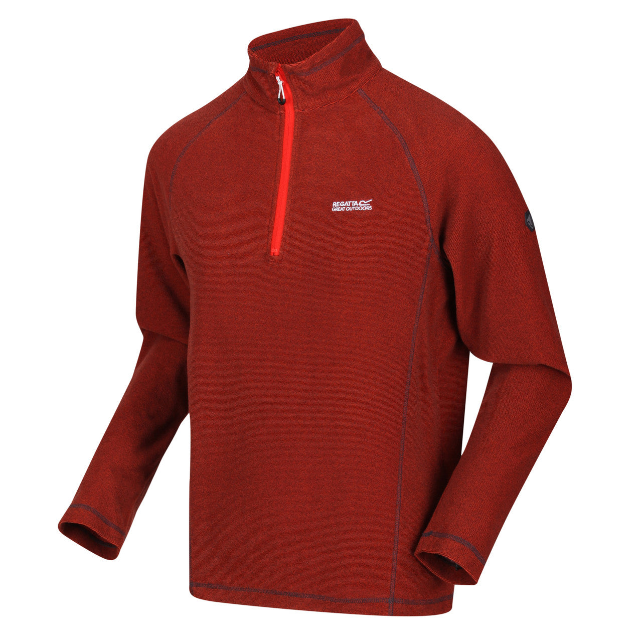 Regatta Men's Montes Lightweight Half Zip Fleece Cajun Orange