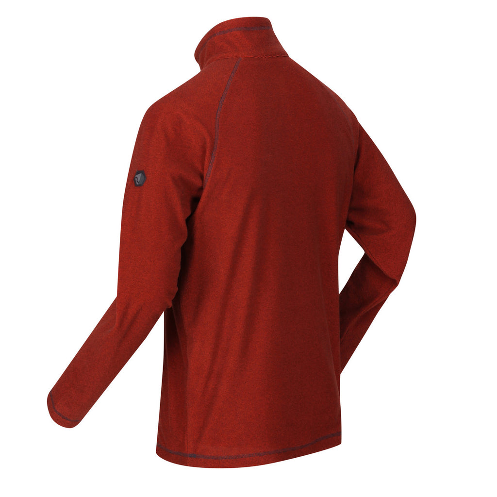 Regatta Men's Montes Lightweight Half Zip Fleece Cajun Orange