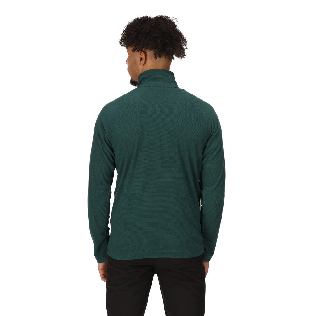 Regatta Men's Montes Lightweight Half Zip Fleece Green Gables/Sea Moss