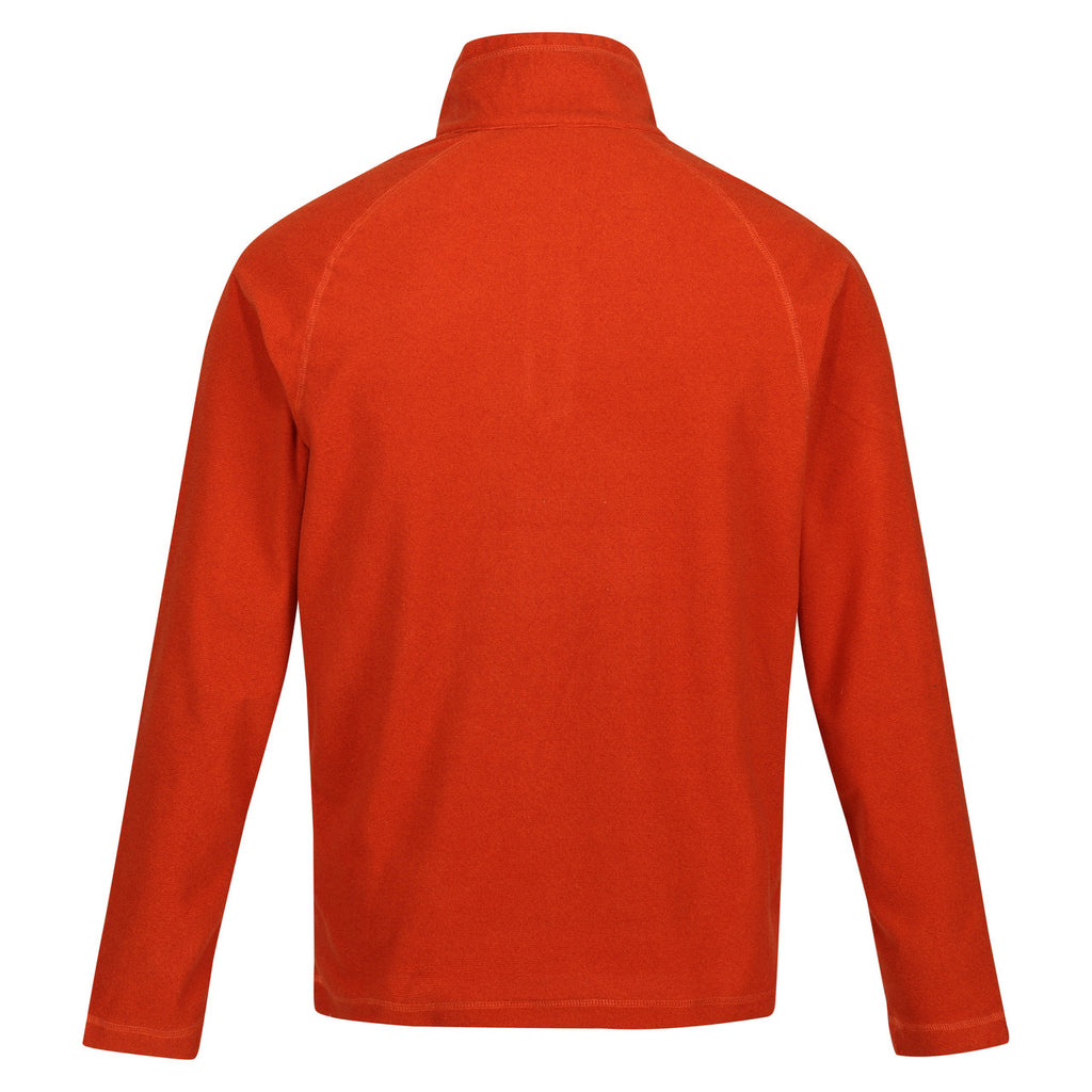 Regatta Men's Montes Lightweight Half Zip Fleece Rusty Orange