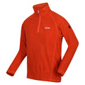 Regatta Men's Montes Lightweight Half Zip Fleece Rusty Orange