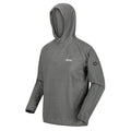 Regatta Womens Montes Lightweight Hoody Light Steel Black
