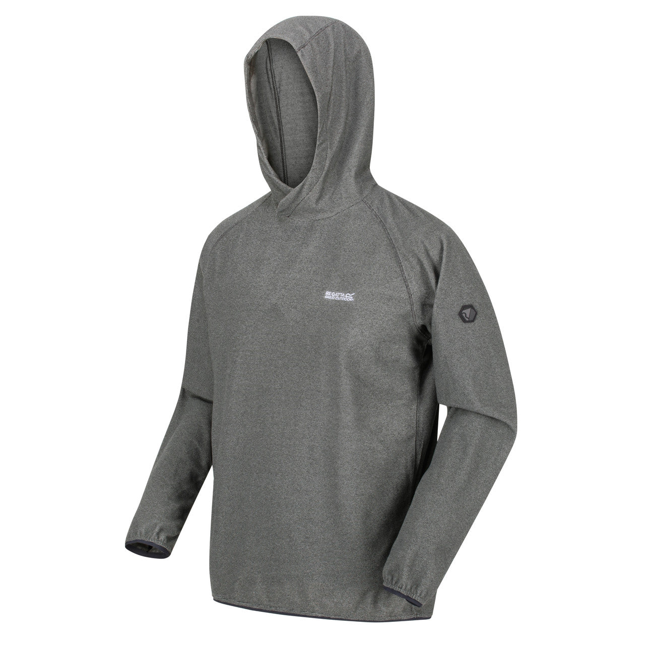 Regatta Womens Montes Lightweight Hoody Light Steel Black